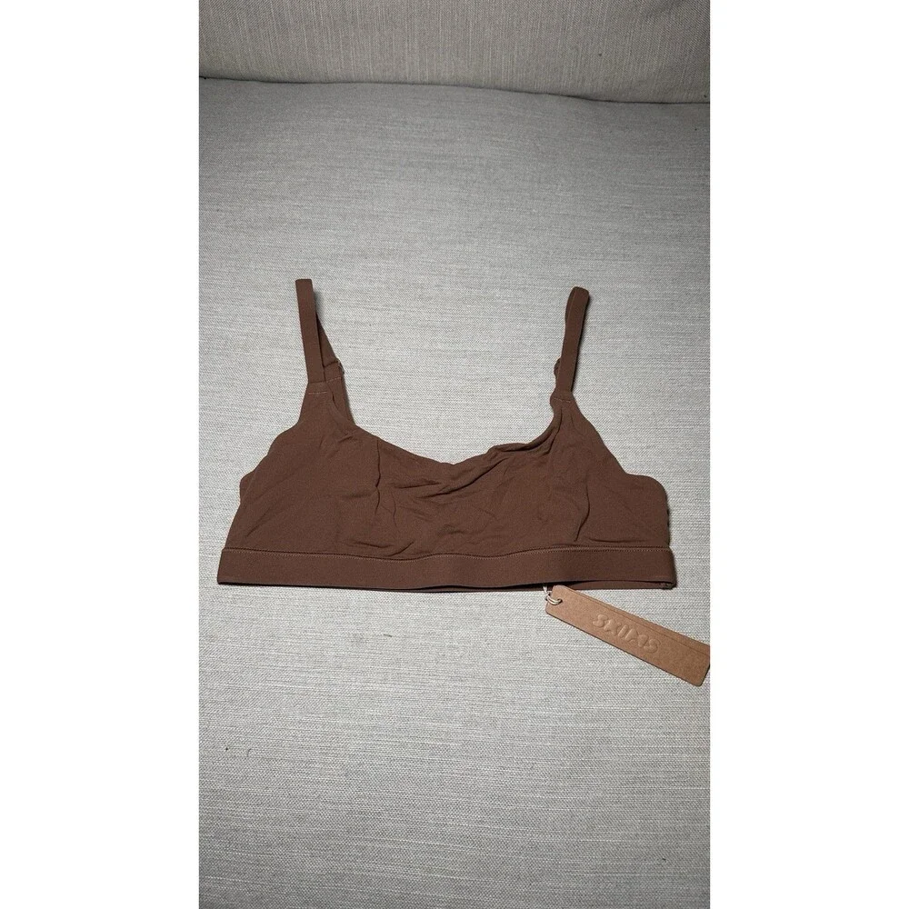 Skims Fits Everybody Scoop Bralette Size XS - Picture 6 of 11
